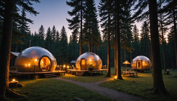 Les hébergements insolites séduisent les campeurs