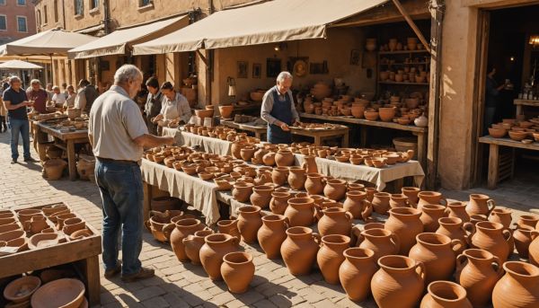 Les marchés de potiers valorisent l'artisanat d'art