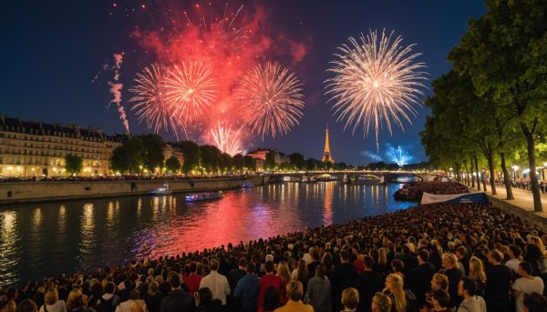 Où assister aux feux d'artifice du 14 juillet ?