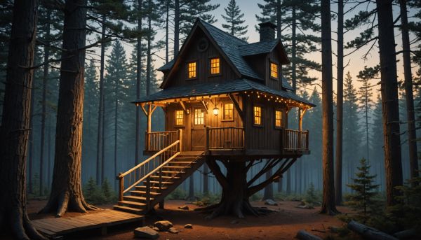 Où dormir dans une cabane perchée sous les étoiles ?