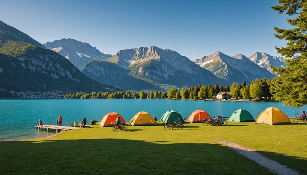 Comparatif des meilleurs campings autour du lac d'annecy