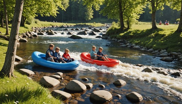 Entre toboggan et rivière à courant, la surenchère aquatique des campings du finistère